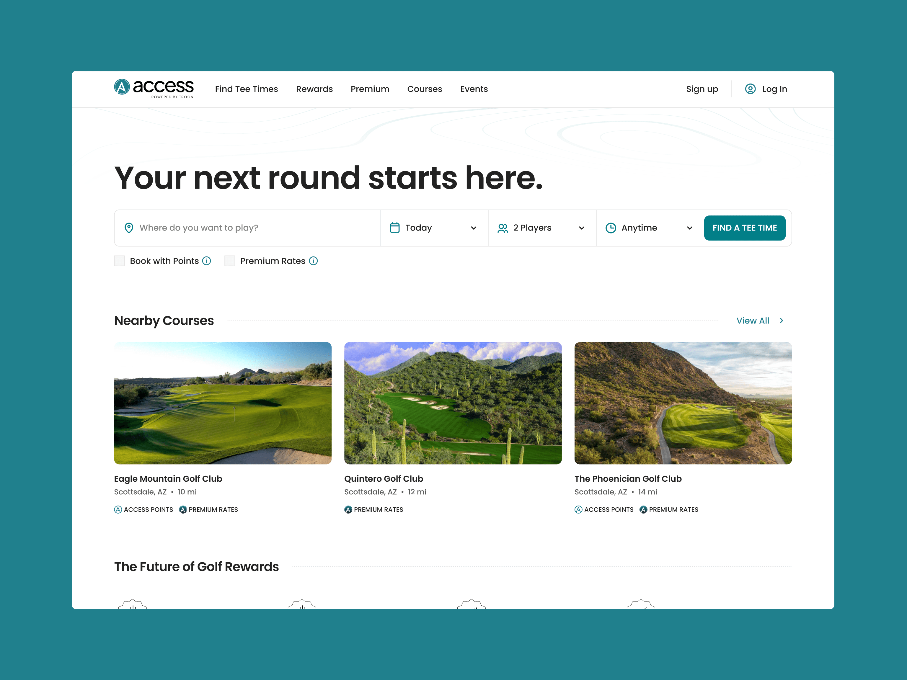 Access by Troon project preview